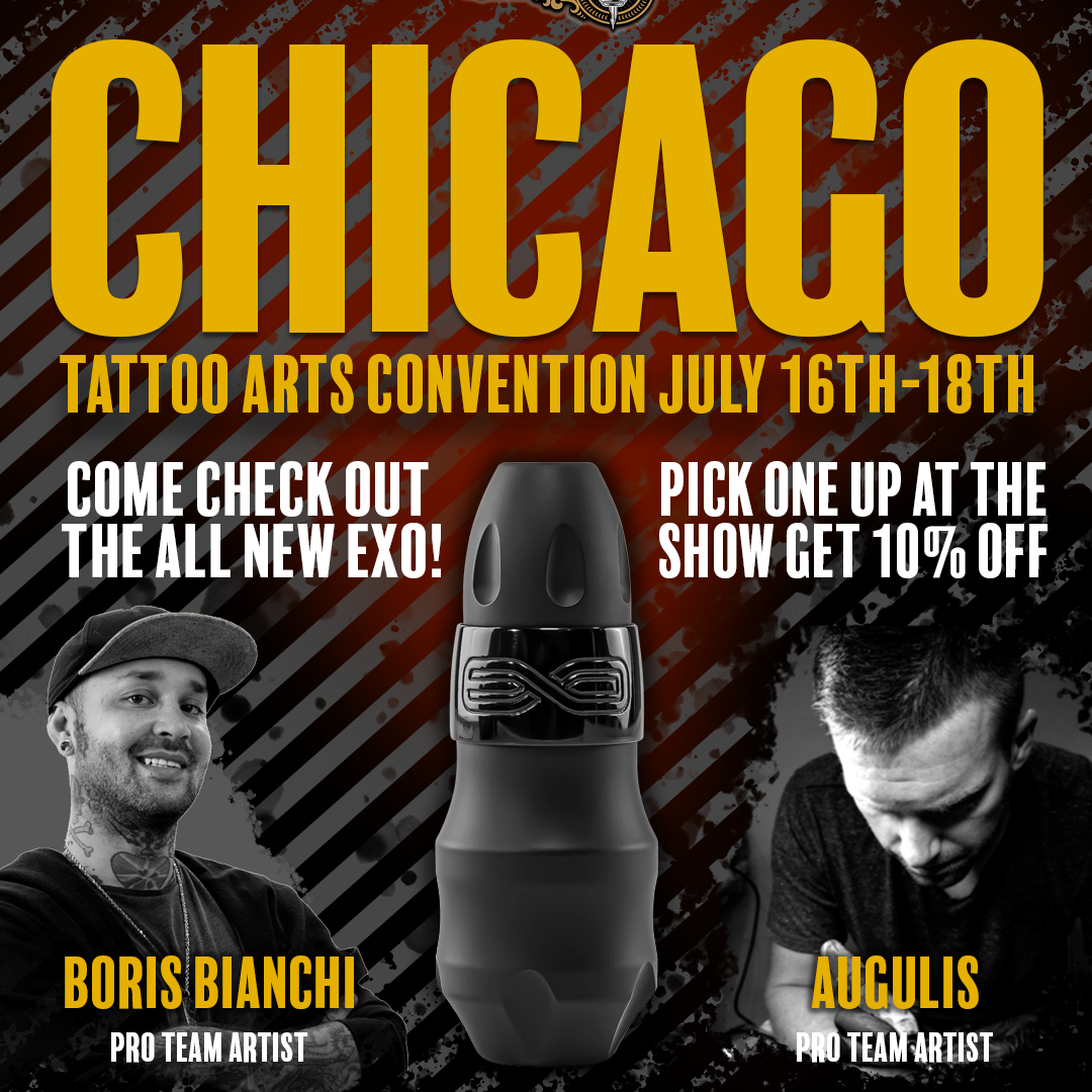 2021 Chicago Tattoo Arts Convention FK Irons Precision Tattoo Machines