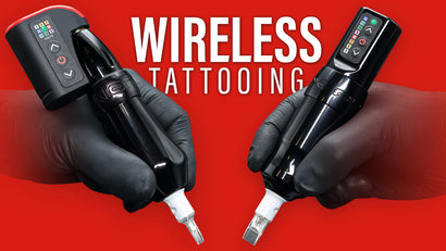 How to use Wireless Flux Tattoo Machine & LightingBolt Battery Pack Tutorial