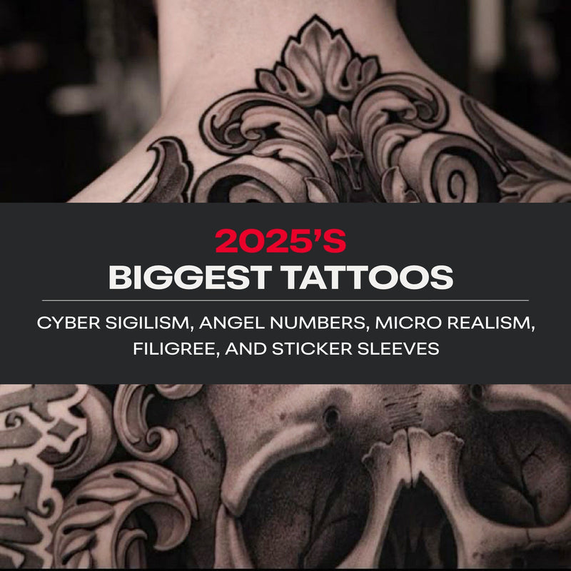 Cyber Sigilism, Angel Numbers, and Other Tattoo Trends of 2025