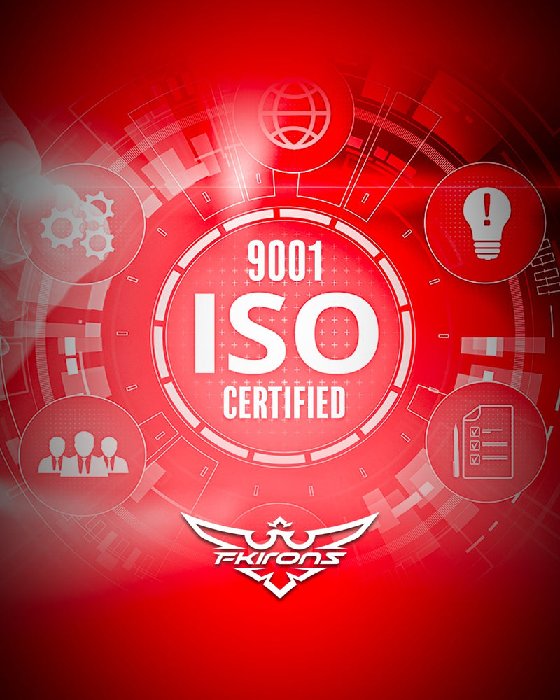 FK Irons is ISO 9001 Certified