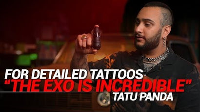 NEW EXO tattoo machine REVIEW by Micro-tattoo artist Tatu Panda