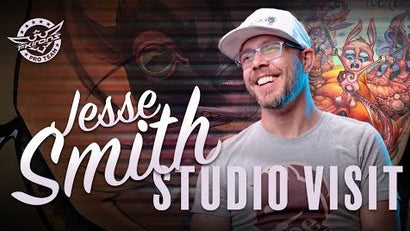 New School Tattoo Pioneer Jesse Smith visits FK Irons HQ