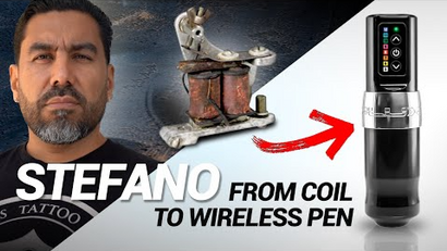 From Coil to Wireless Rotary, tattoo artist Stefano reviews the Flux