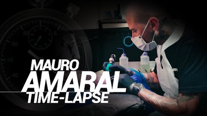 Spektra Flux Time Lapse with Tattoo Artist Mauro Amaral EM PORTUGUES