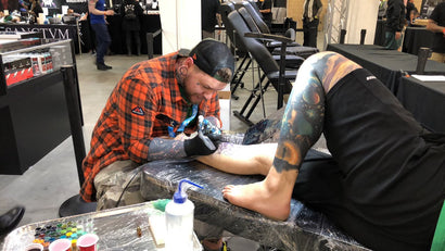 Live Day 1 At Golden State Tattoo Expo!