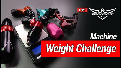 Tattoo Machine Weight Challenge - In Memory of Konrad Lackner