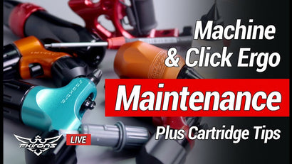 Machine + Click Ergo Maintenance. Plus Cartridge Tips