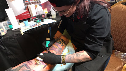 Sarah Miller with Spektra Xion. I told her not to try it!