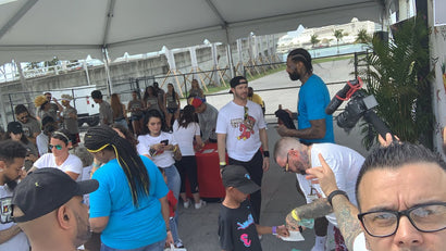 Tattooing Dwyane Wade & Under Age Kids for cancer research