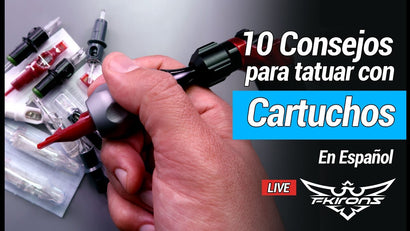 10 Consejos para tatuar con agujas cartuchos.