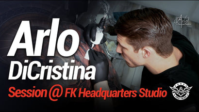 Tattooing With Arlo DiCristina At FK Irons headquarters