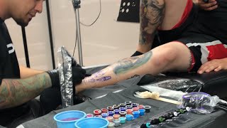Tattoing at FKirons HQ