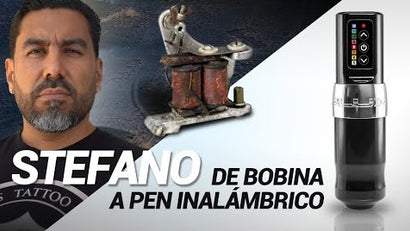 Una conversación con Stefano : De bobina a pen inalámbrico.