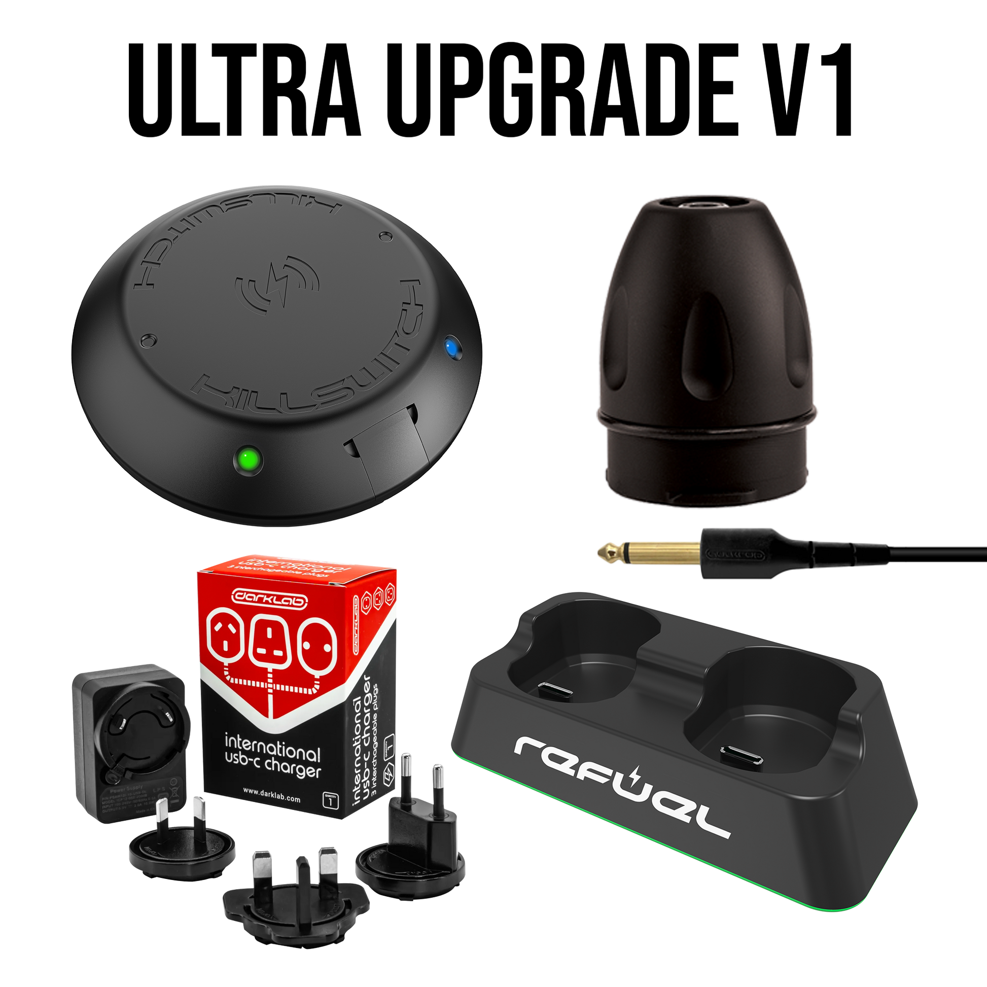 ULTRA Upgrade Pack without PBII+ - FK Irons - Precision Tattoo MachinesULTRA Upgrade Pack without PBII+