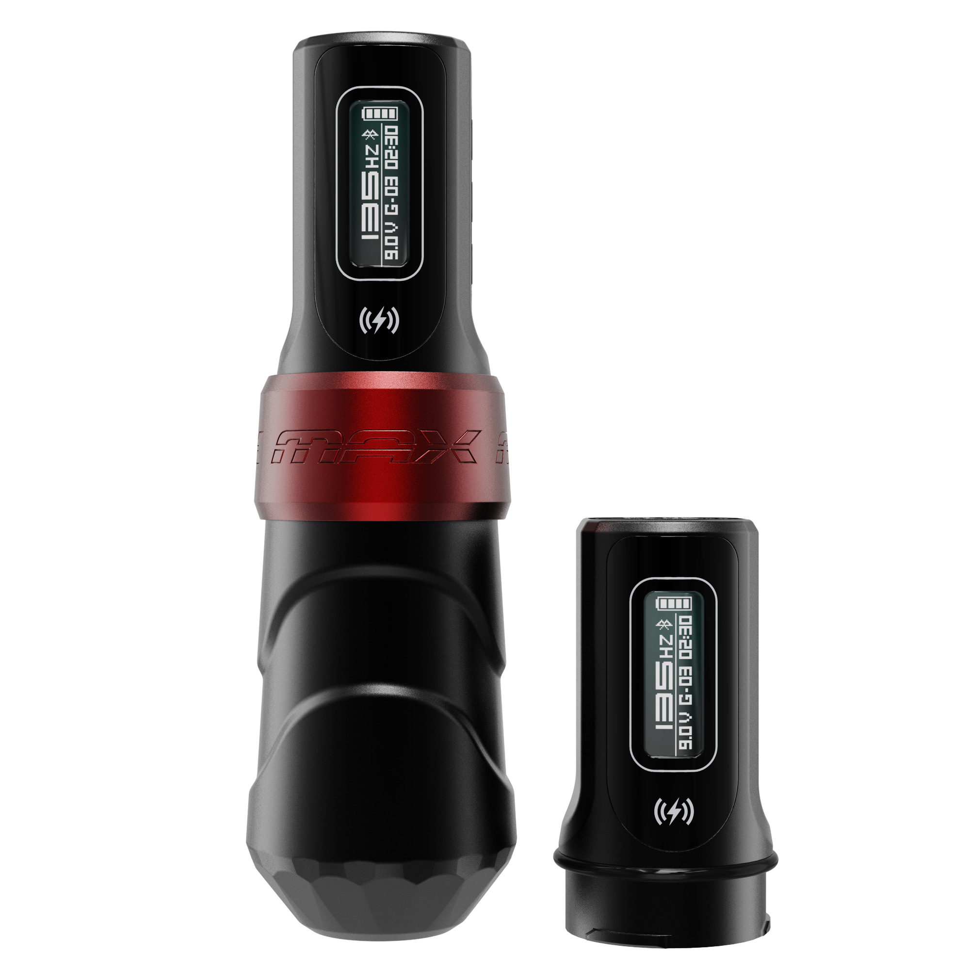 Flux Max Yomico w/ 2 PowerBolts II – FK Irons - Precision Tattoo Flux Max Yomico w/ 2 PowerBolts II – FK Irons - Precision Tattoo