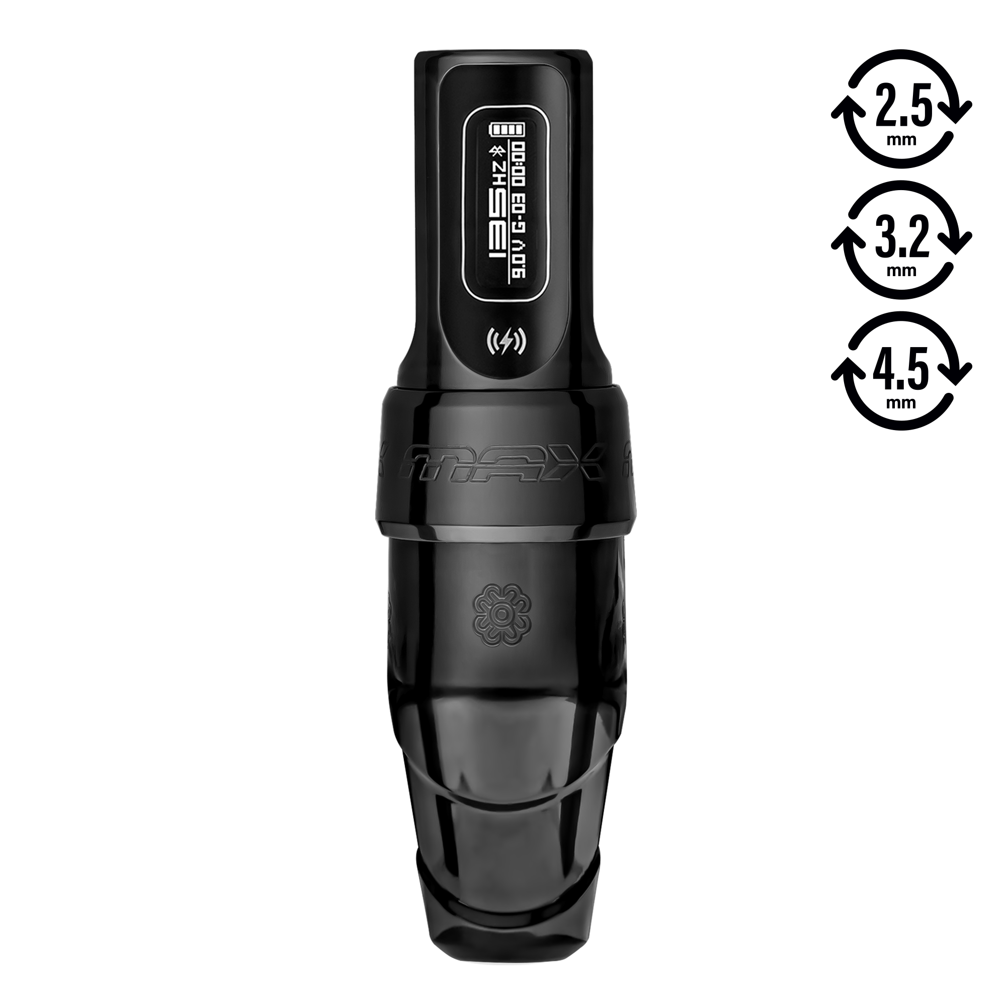Flux S Max Stealth – FK Irons - Precision Tattoo Machines