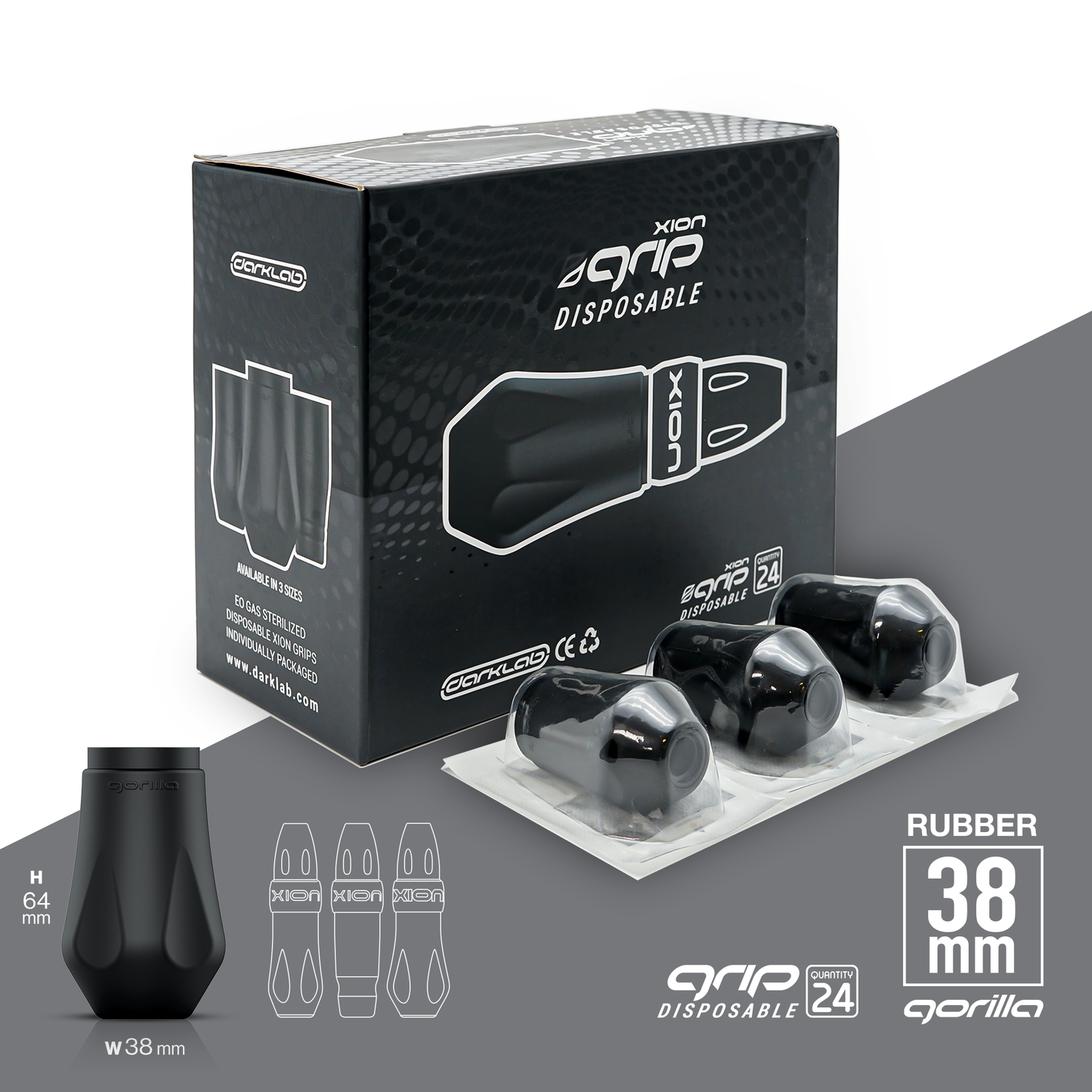 Gorilla Xion Disposable Grip 24pc. Box