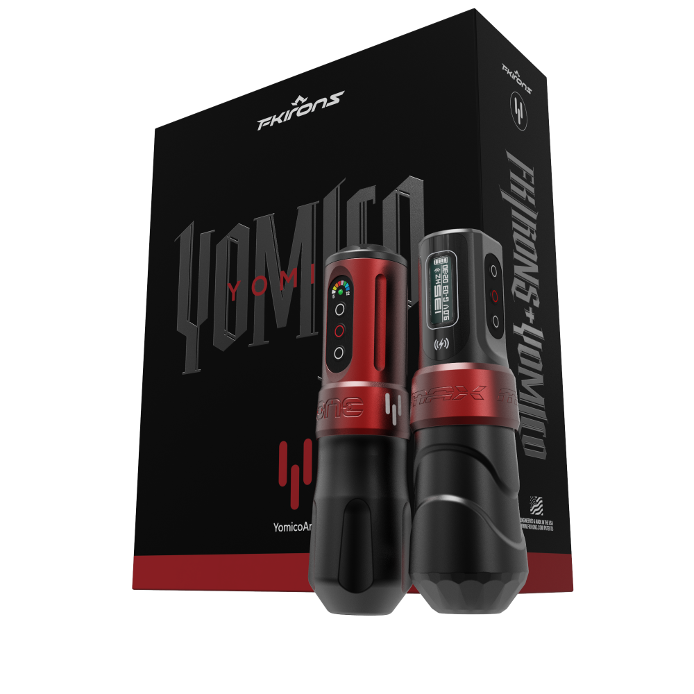 Yomico Special Edition Tattoo Machine Bundle – FK Irons Yomico Special Edition Tattoo Machine Bundle – FK Irons