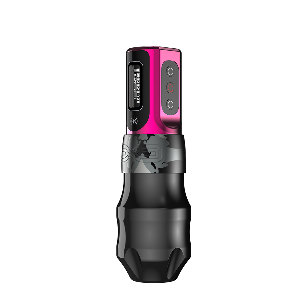 EXO Tattoo Machine with 1 PowerBolt - Ash Camo - 2Special Edition Ash Camo EXO Tattoo Machine