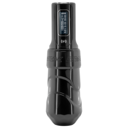 Flux Max Stealth with PowerBolt II - FK Irons - Precision Tattoo MachinesFlux Max Stealth with PowerBolt II