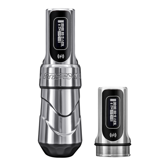 Flux Max Blade w/ 2 PowerBolts II - FK Irons - Precision Tattoo MachinesFlux Max Blade w/ 2 PowerBolts II