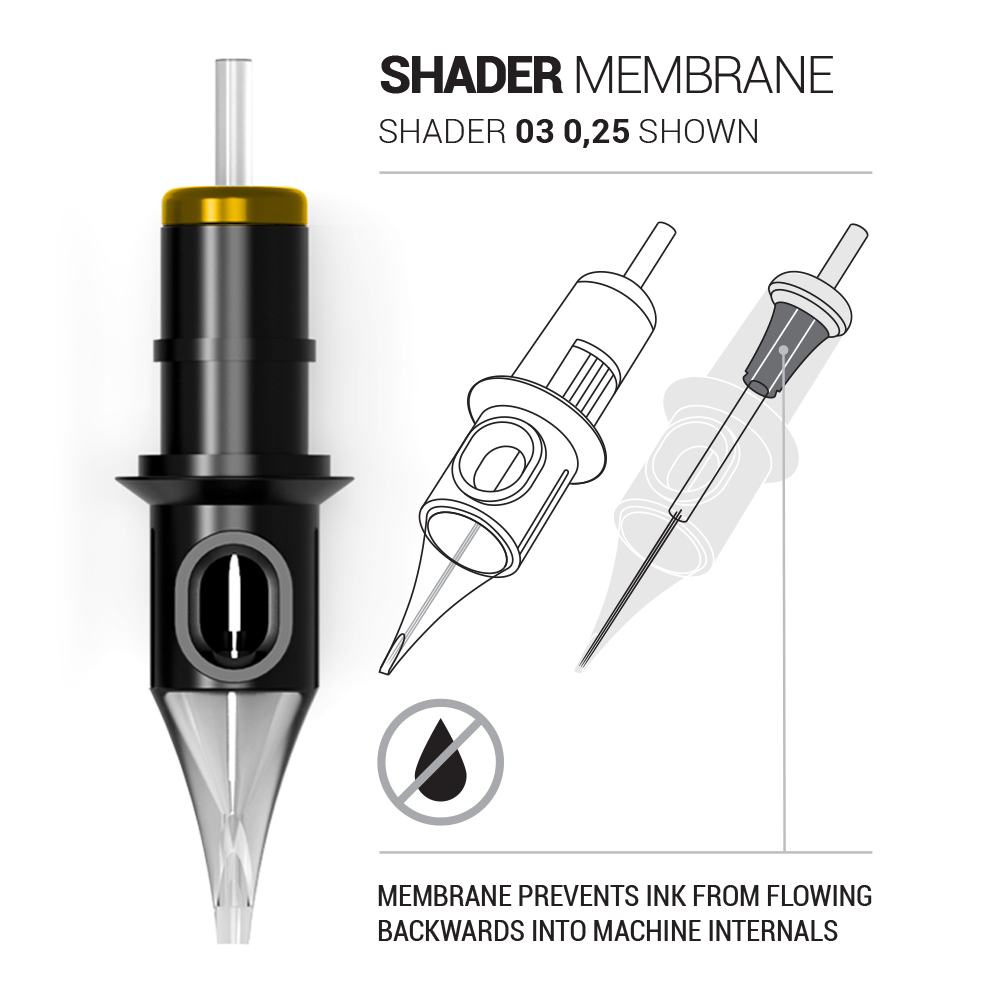 7 Shader Tattoo Cartridge Needle