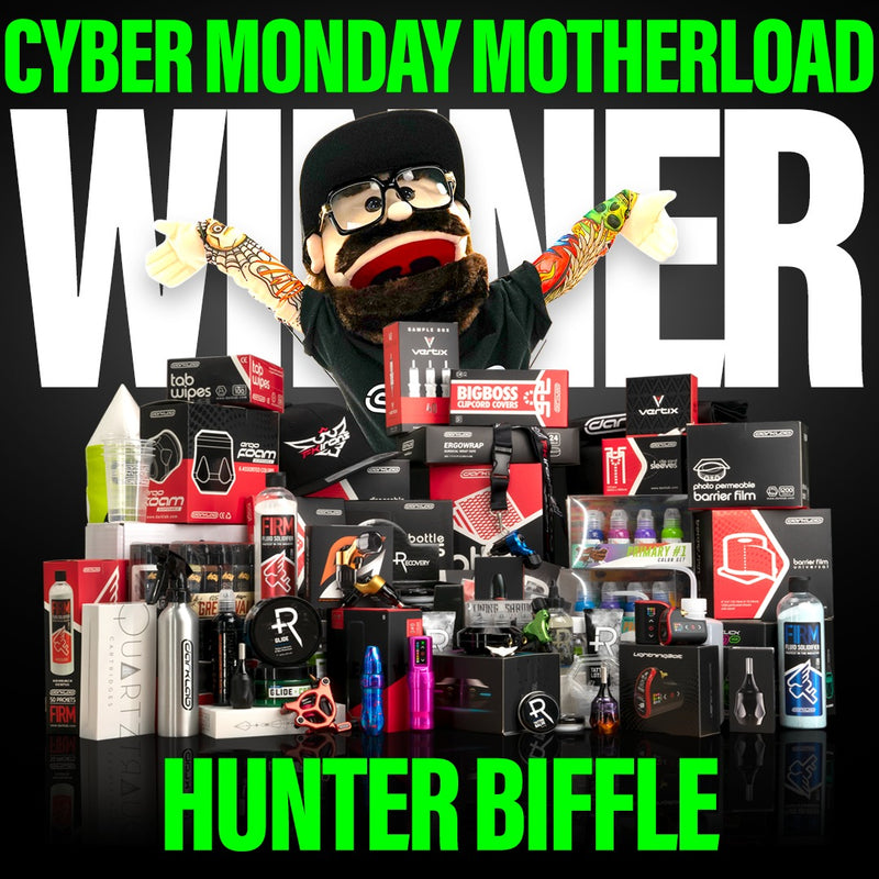How to Win $7500 in Tattoo Machines and Products During Black Friday