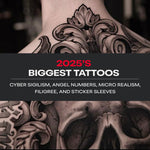 Cyber Sigilism, Angel Numbers, and Other Tattoo Trends of 2025