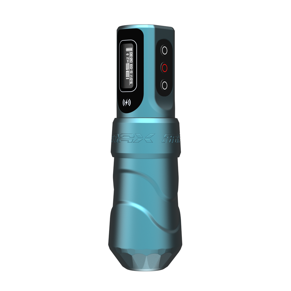 Flux Max Tattoo Machine: Artist Color of the Year - TidalFlux Max Tattoo Machine with 2 PowerBolt 2.0: Artist Color of the Year - Tidal