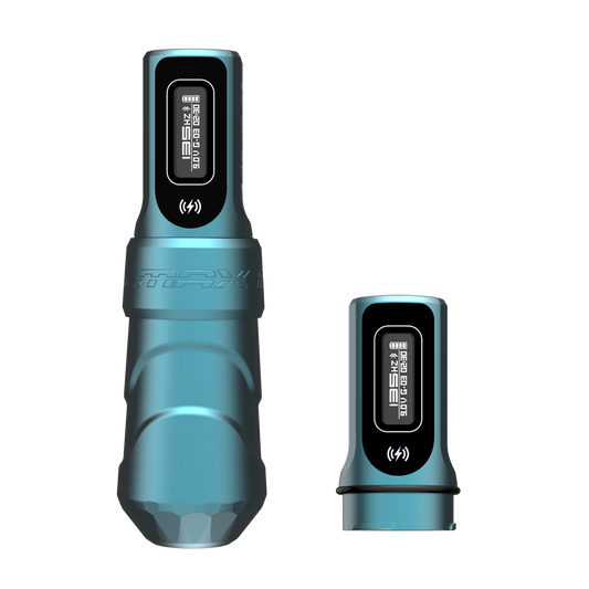 Flux Max Tattoo Machine with 2 PowerBolt 2.0: Artist Color of the Year - TidalFlux Max Tattoo Machine with 2 PowerBolt 2.0: Artist Color of the Year - Tidal