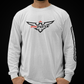 Darklab White Long Sleeve T Shirts - FK Irons - Precision Tattoo MachinesDarklab White Long Sleeve T Shirts
