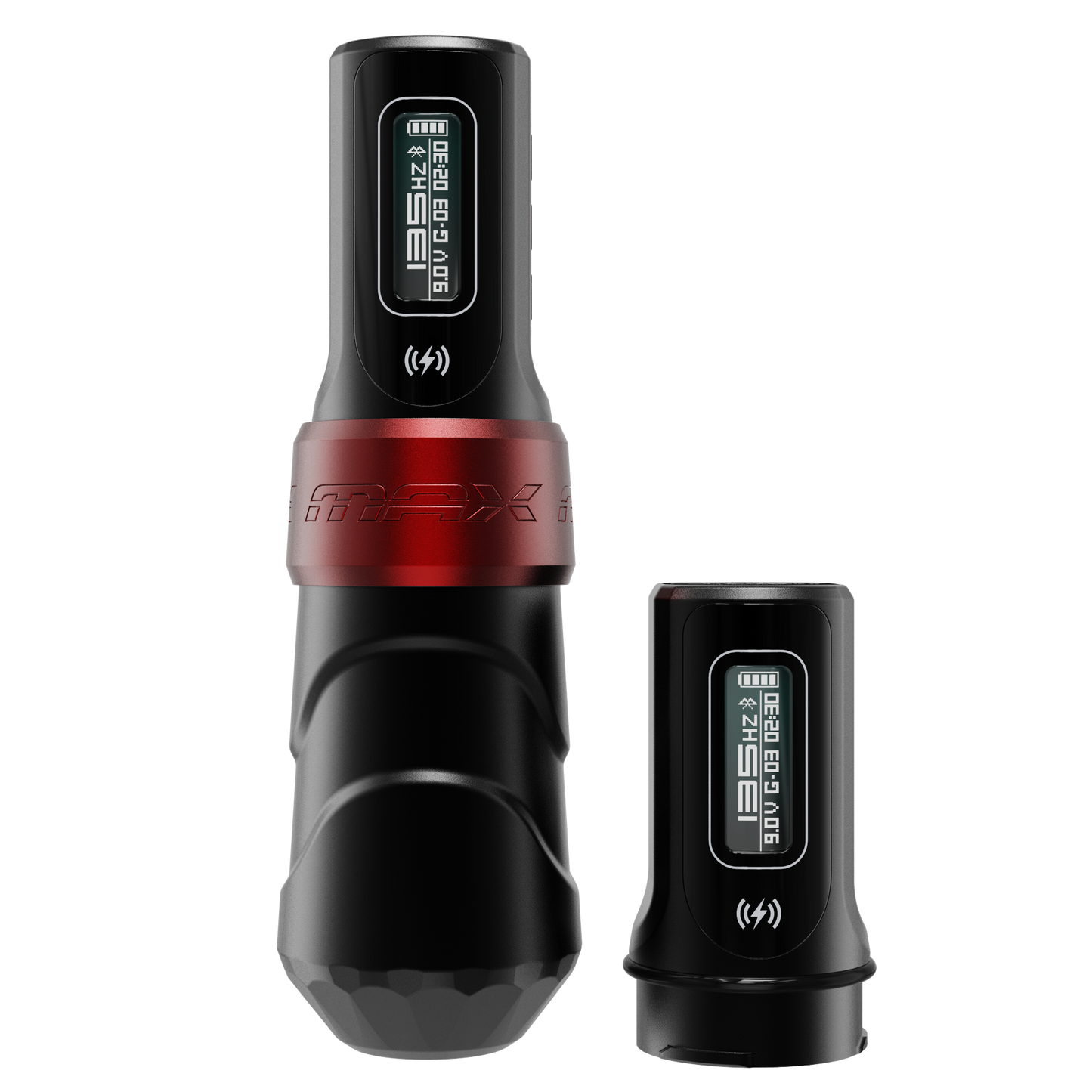 Flux Max Yomico w/ 2 PowerBolts II – FK Irons - Precision Tattoo Flux Max Yomico w/ 2 PowerBolts II – FK Irons - Precision Tattoo