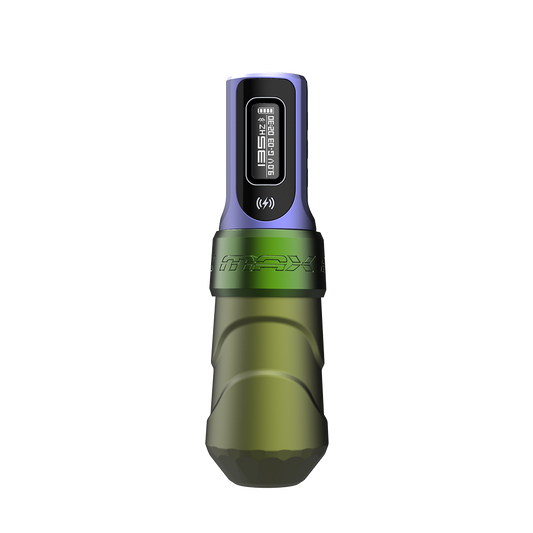 Special Edition Matcha Chrome Flux Max Tattoo MachineSpecial Edition Matcha Chrome Flux Max Tattoo Machine