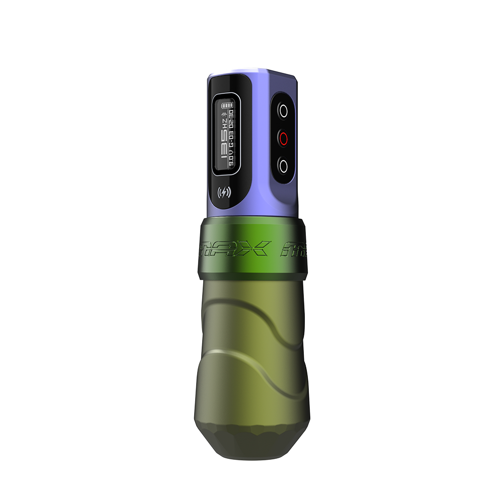 Special Edition Matcha Chrome Flux Max Tattoo MachineSpecial Edition Matcha Chrome Flux Max Tattoo Machine