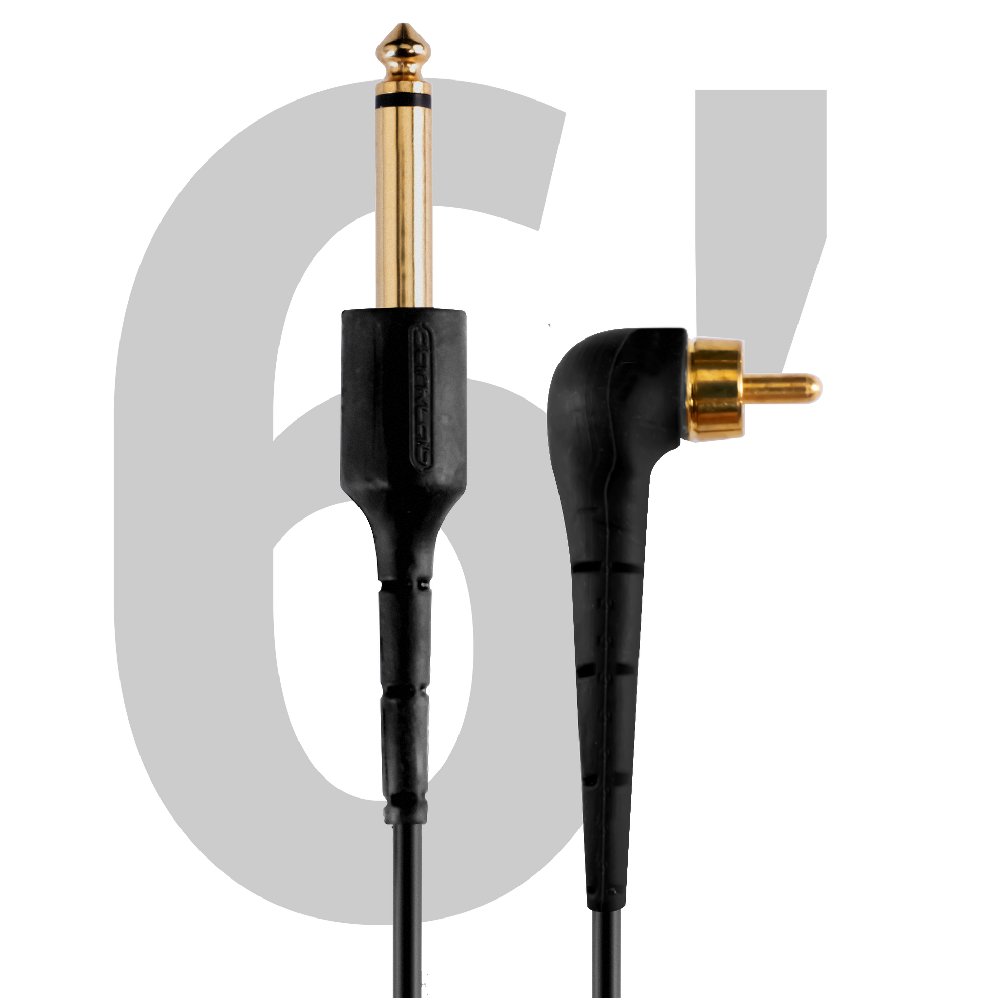 Darklab 90° RCA Air Cord - FK Irons - Precision Tattoo MachinesDarklab 90° RCA Air Cord
