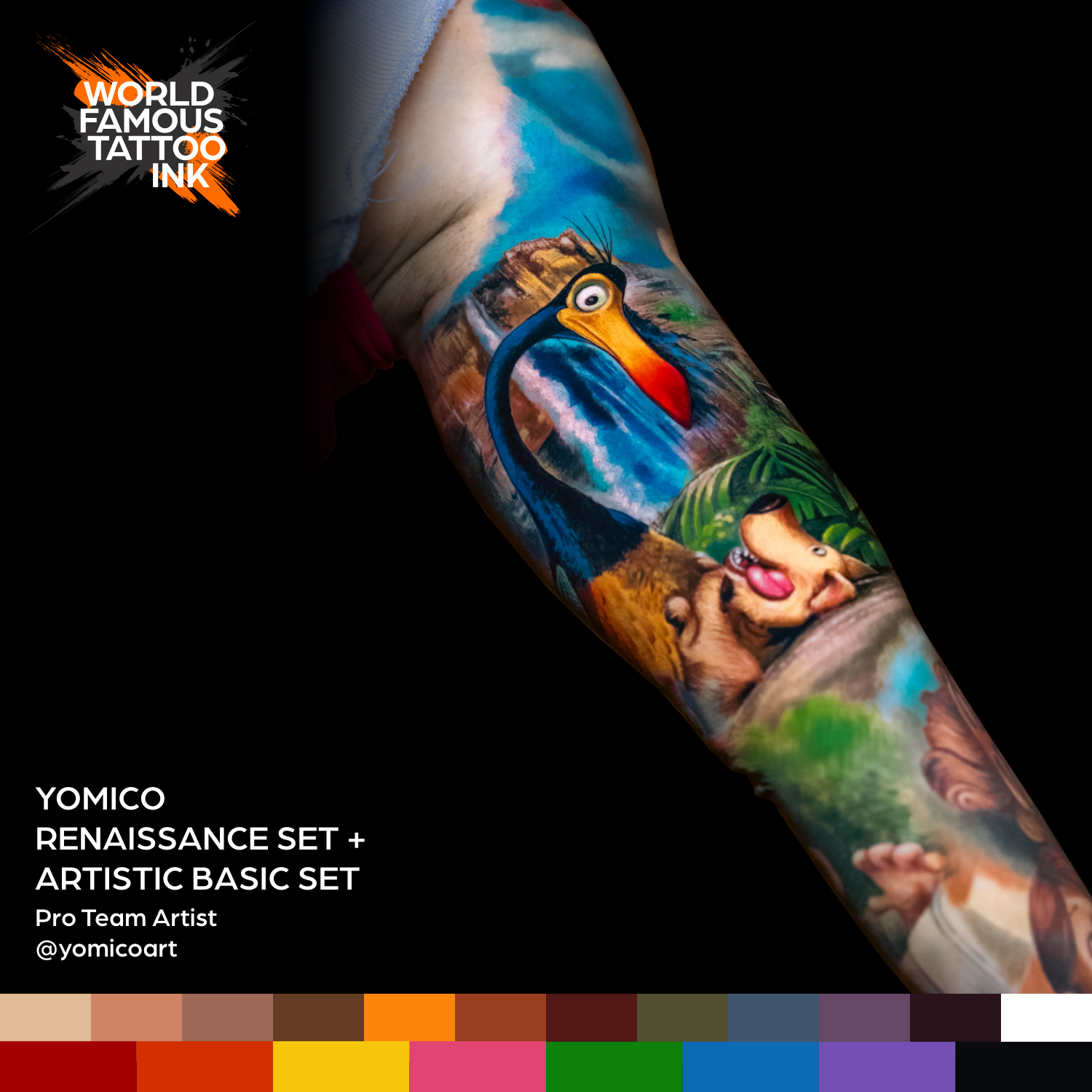 World Famous Yomico Moreno Artistic Basic Set
