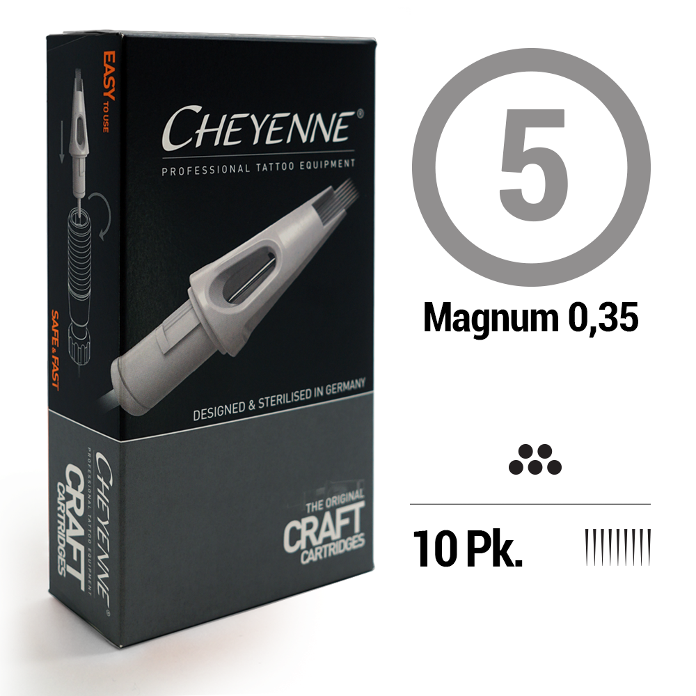 5 Magnum Tattoo Craft Cartridge Needle - FK Irons - Precision Tattoo Machines