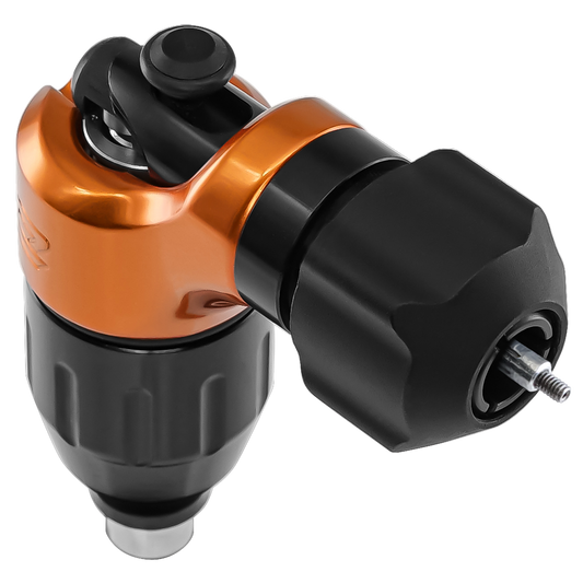 Spektra Edge X tattoo machine in tangerine color