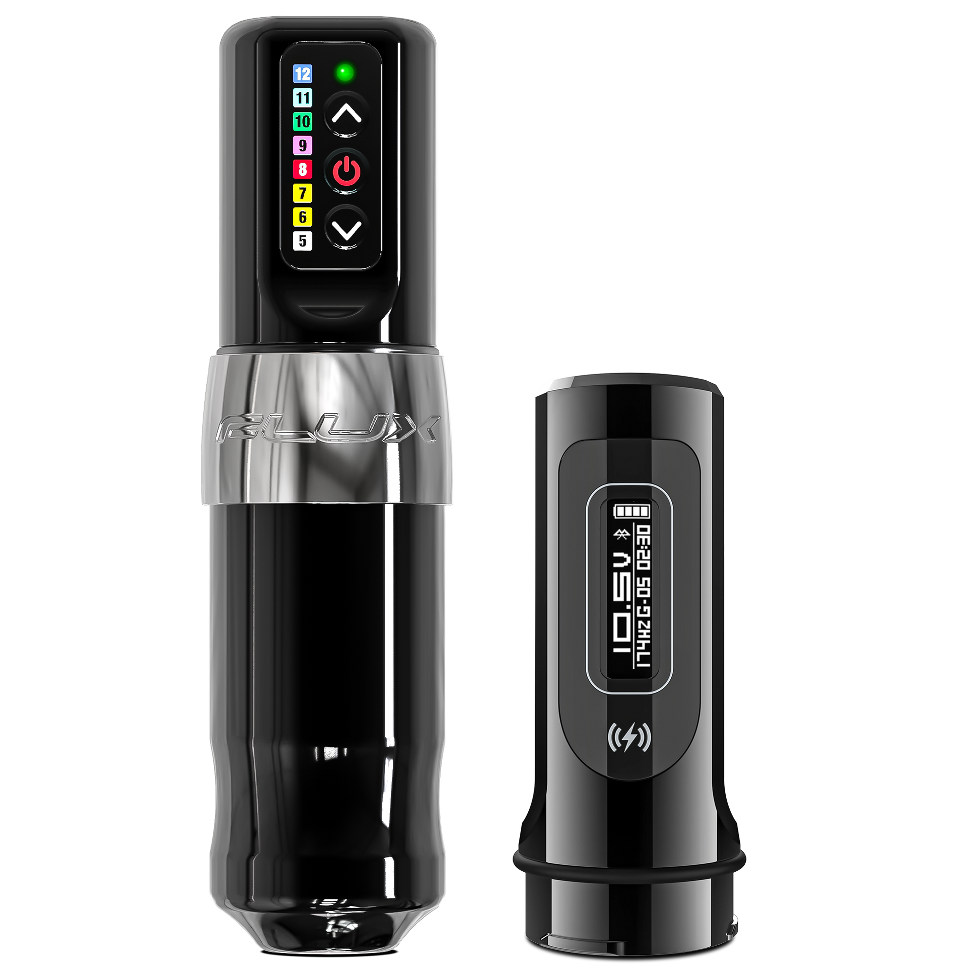 Spektra Flux Wireless Tattoo Machine UPGRADED w/ Extra PBII+ – FK