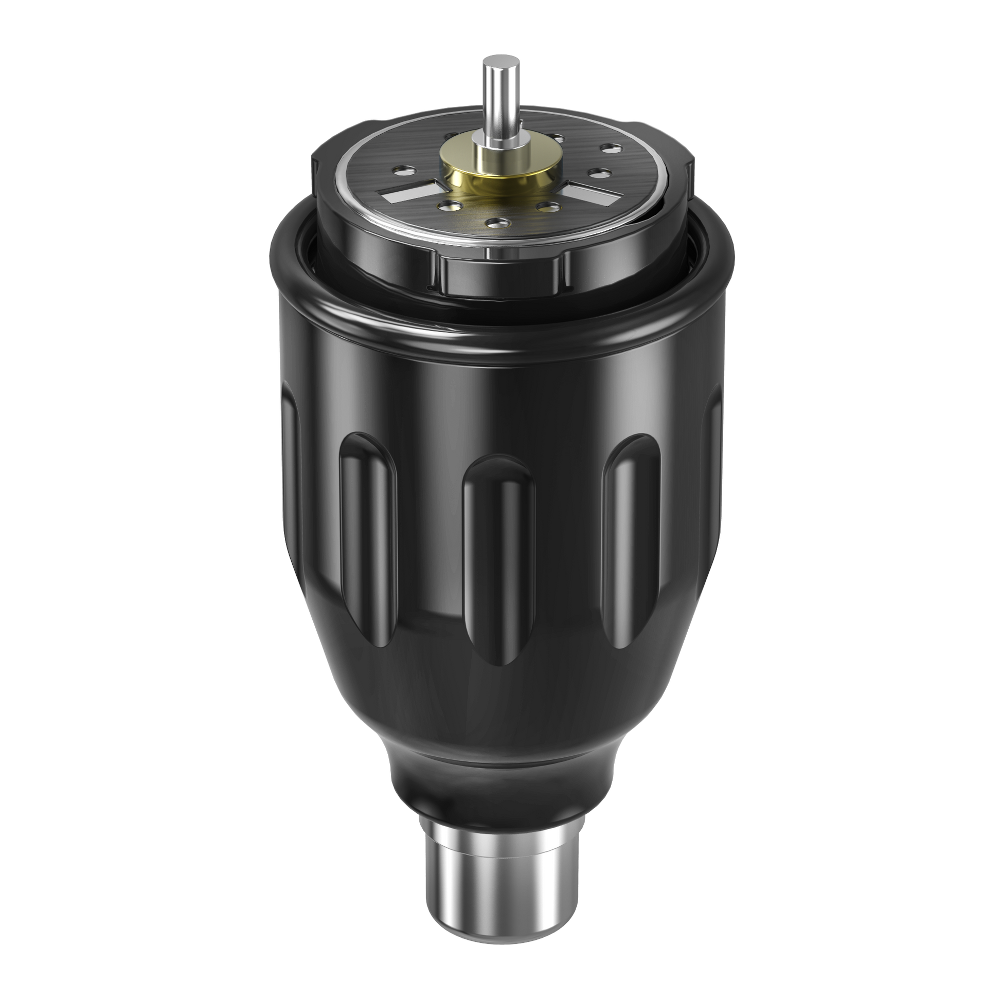 Interchangeable MotorBolt powers all Stroke Wheel driven Machine Bodies including the Halo 1 and Halo 2 Machines