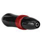 Spektra Xion in special edition black and ruby red, in a view showing the connector