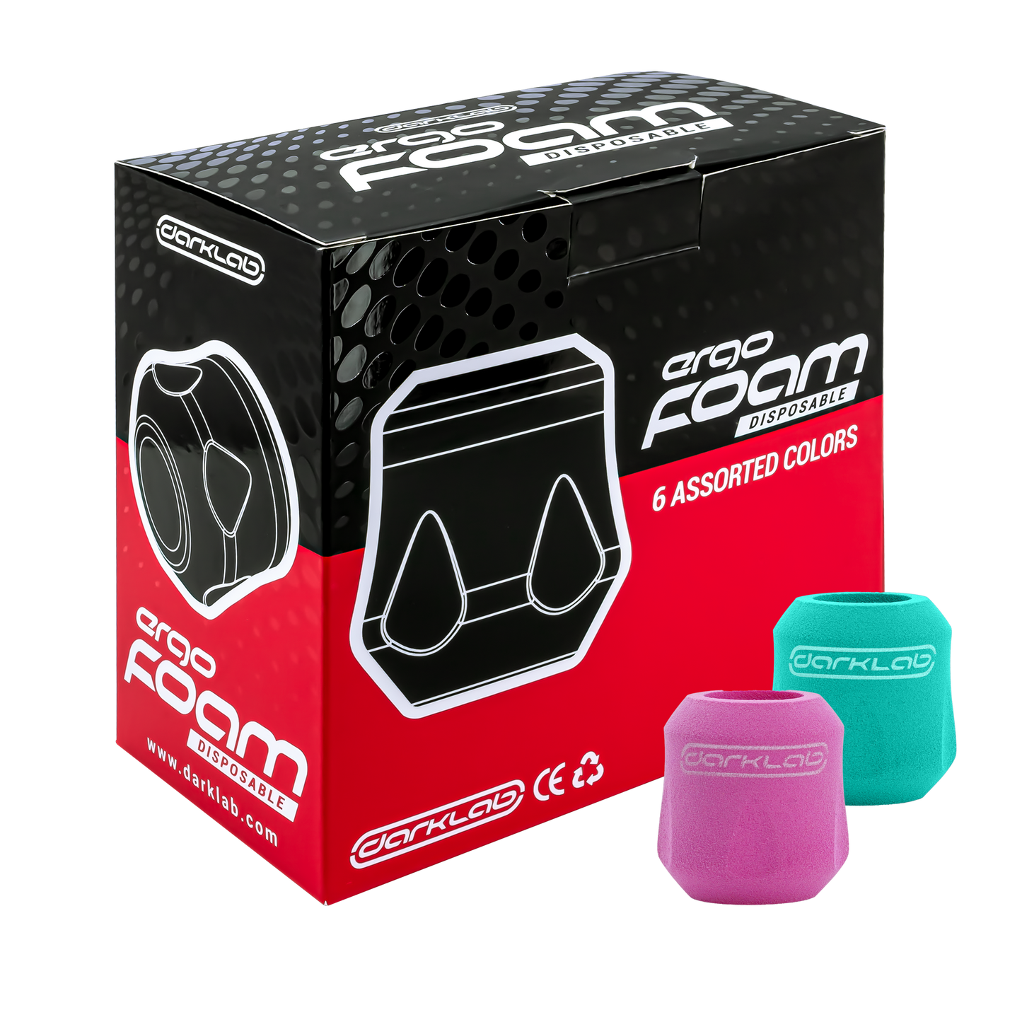 Ergo Disposable Foam Covers - Box of 24 - FK Irons - Precision Tattoo Machines