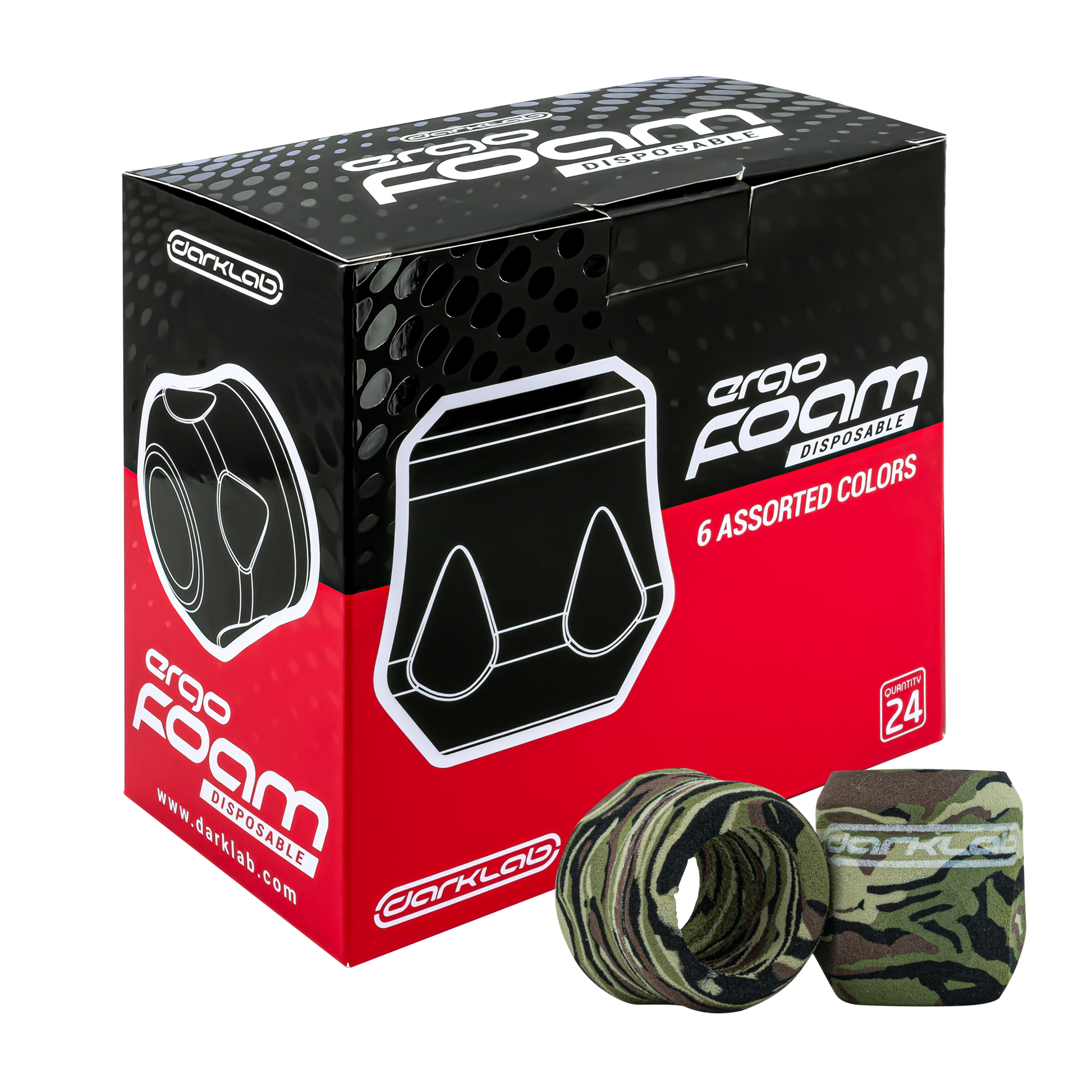 Ergo Disposable Foam Covers Box of 24 FK Irons Precision Tattoo Machines