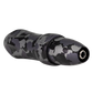 Spektra Xion in spotted black and gray camouflage, view from the plug